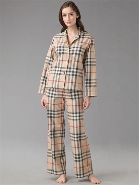 damen pyjama burberry|burberry clothing for women.